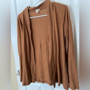 Gently used light weight cotton blend cardigan